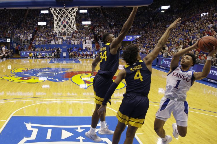 Kansas Pulls Away From West Virginia In Second Half